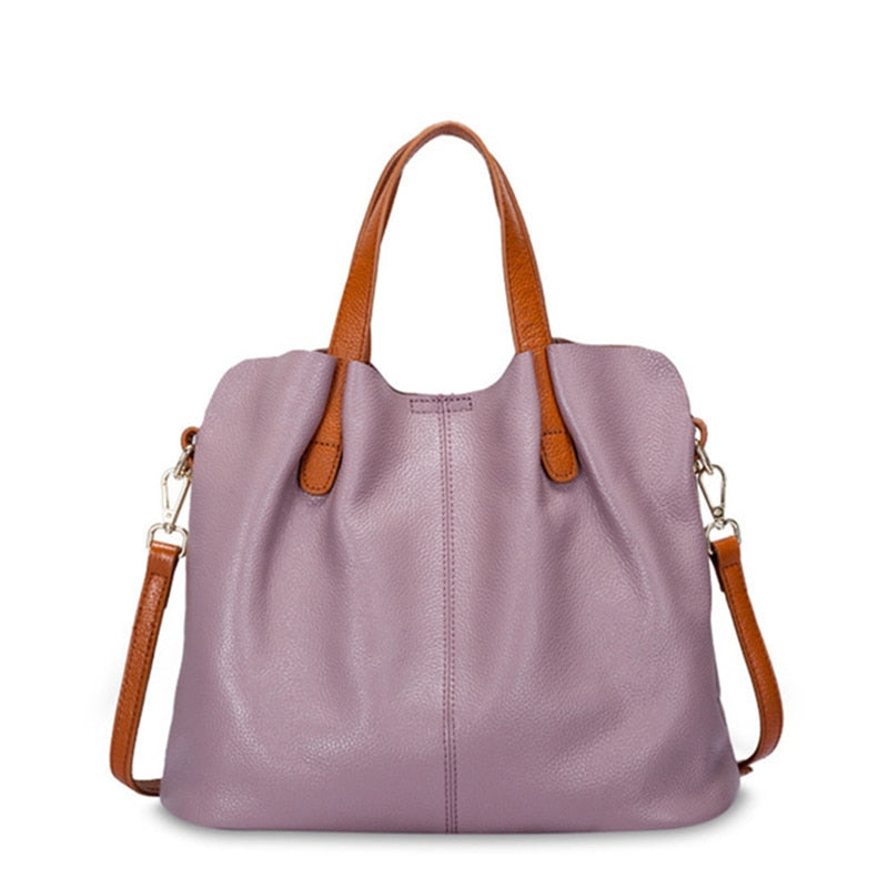 Sac Tote Femme Cuir Véritable - Lara