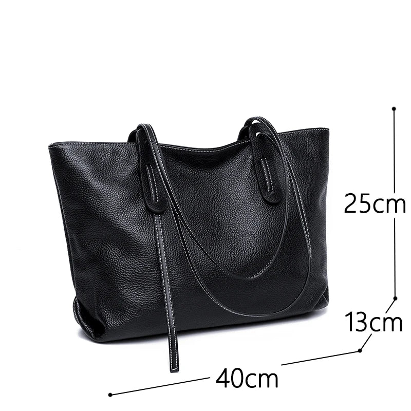 Sac Tote Femme Cuir Véritable - Lucille