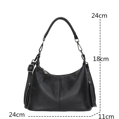 Sac Hobo Femme Cuir Véritable - Karine