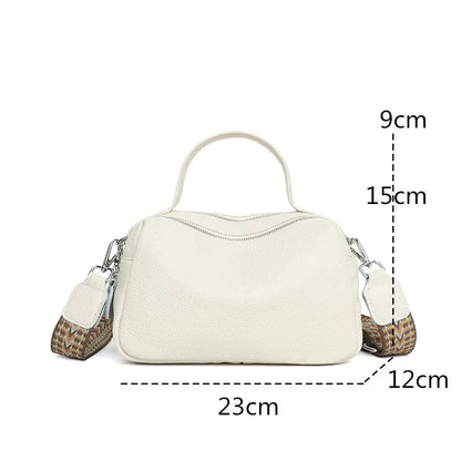 Sac Bandoulière Femme Cuir Véritable - Kiev