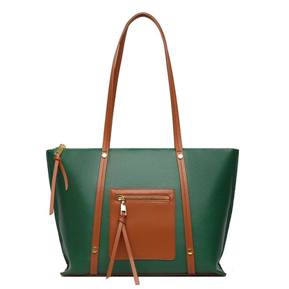 Sac Tote Femme Cuir Véritable - Katia