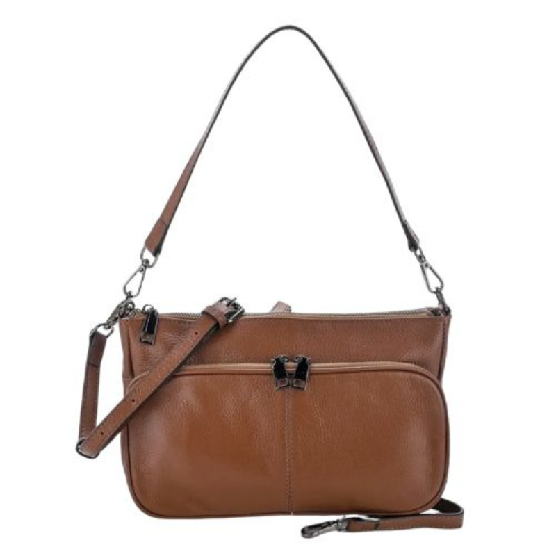 Sac Bandoulière Femme Cuir Véritable - Samantha