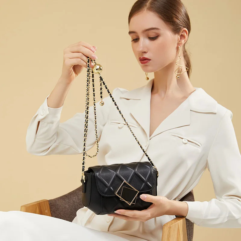 Sac Bandoulière Femme Cuir Véritable - Gabrielle