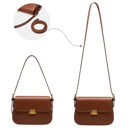 Sac Bandoulière Femme Cuir Véritable - Monique