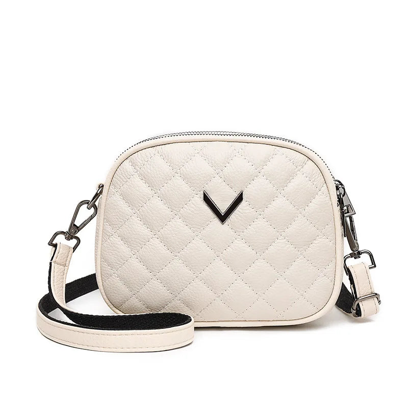 Sac Bandoulière Femme Cuir Véritable - Virginie