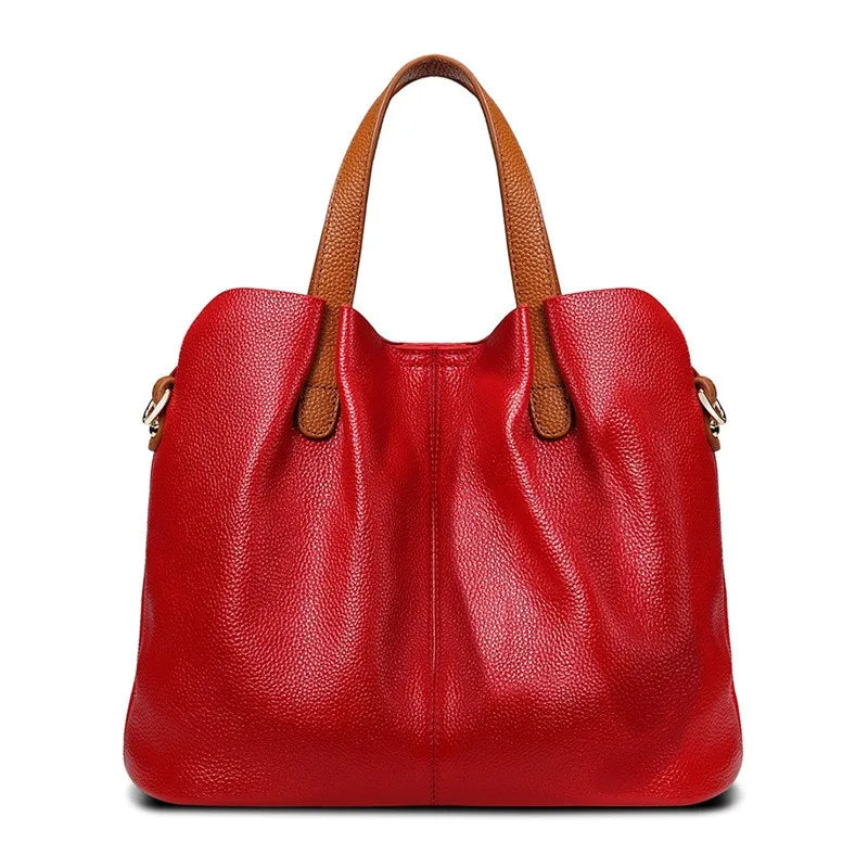 Sac Tote Femme Cuir Véritable - Lara