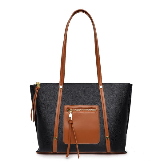 Sac Tote Femme Cuir Véritable - Katia